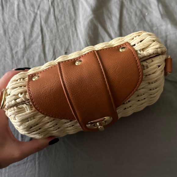 Raffia clutch bag - Picture 2 of 5